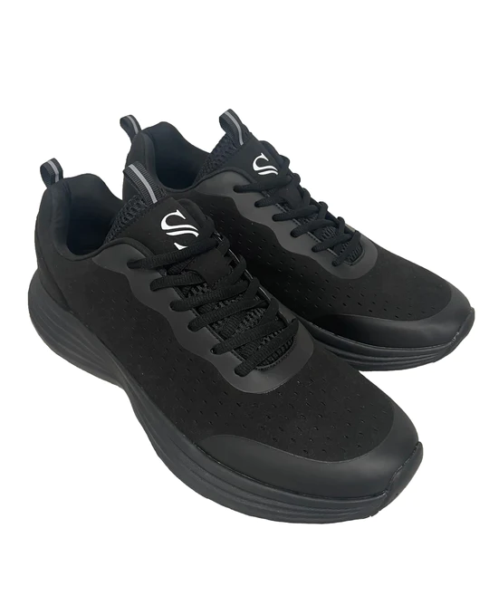 BKS-SC2 - Smitty All-Black Court Shoe